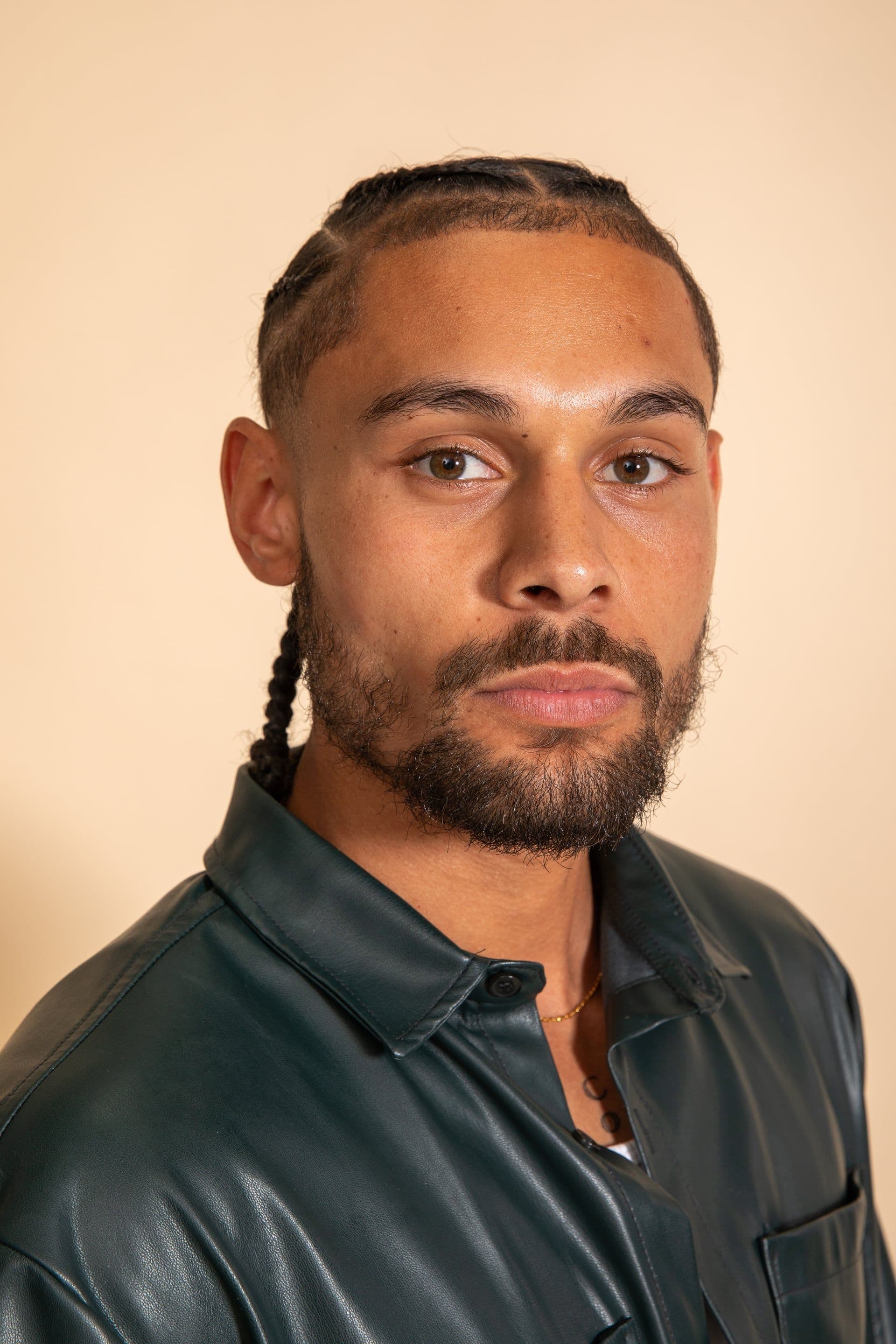Jarëll Lopulalan close-up studio portrait