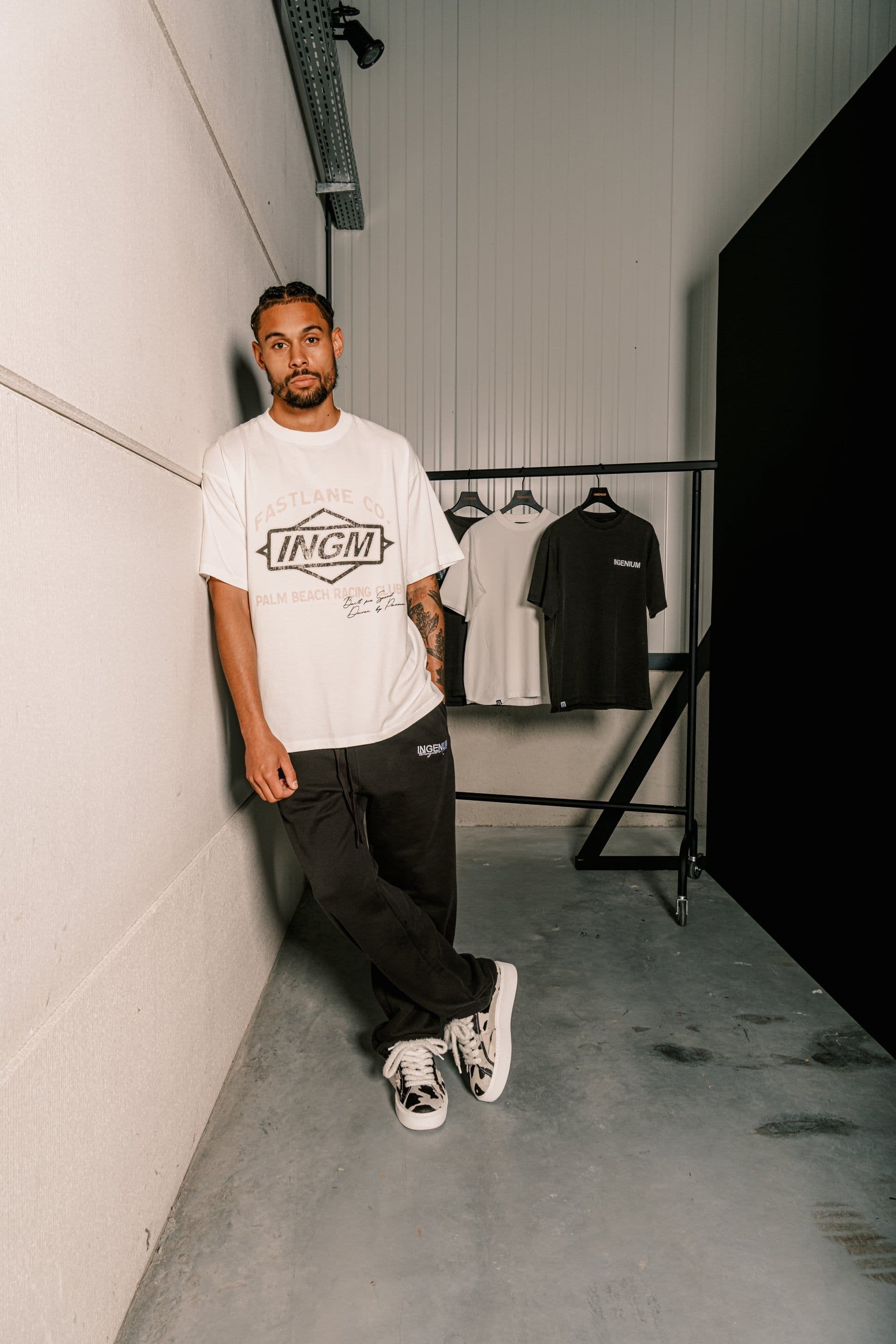 Jarëll Lopulalan casual editorial portrait