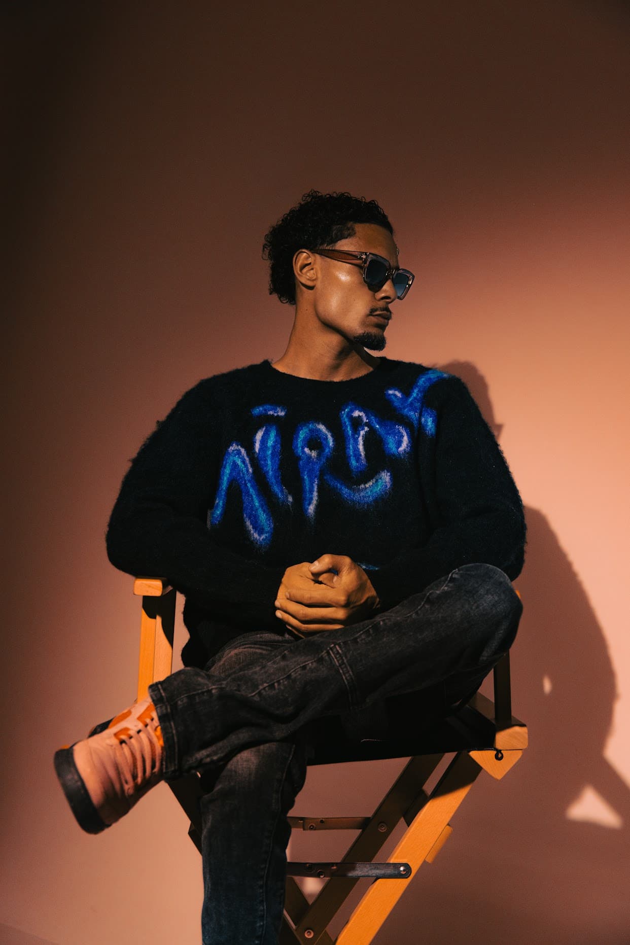 Jarëll Lopulalan full-length portrait photoshoot